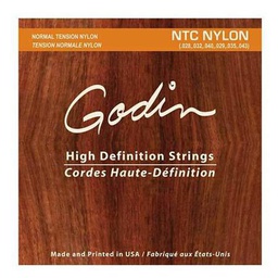 [009350] Cordes Guitare Classique Godin NTC NYLON Tension Normale
