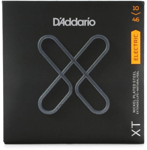 [XTE1046] Cordes Guitare Électrique D'Addario XT 10-46