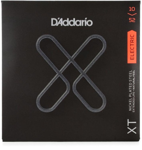 [XTE1052] Cordes Guitare Électrique D'Addario XT 10-52