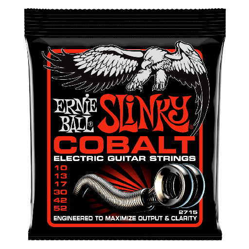 Cordes Guitare Électrique Ernie Ball Slinky Cobalt 10-52