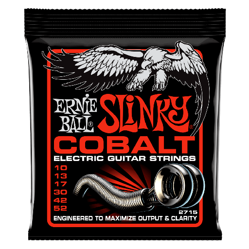 [2715EB] Cordes Guitare Électrique Ernie Ball Slinky Cobalt 10-52