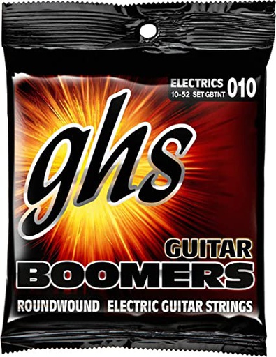 [GBTNT] Cordes Guitare Électrique GHS Boomers 10-52