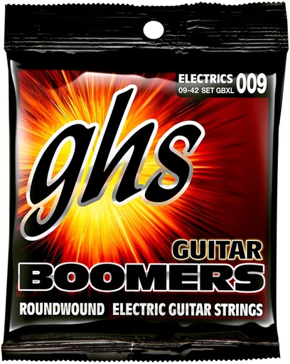 [GBXL] Cordes Guitare Électrique GHS Boomers 9-42