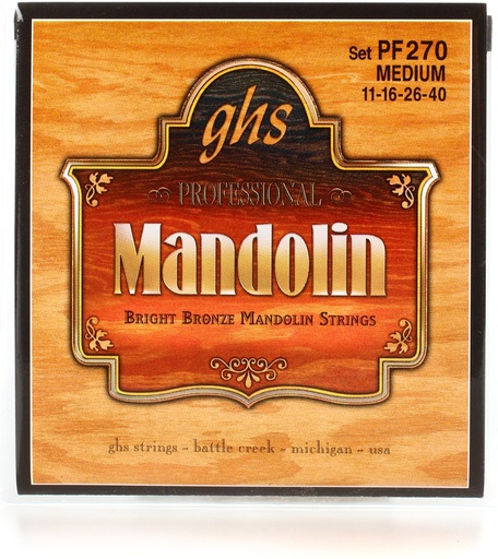 [PF270] Cordes Mandoline GHS Bright Bronze 11-16/26-40