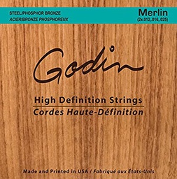 [039920] Cordes Merlin Godin Haute-Définition 2x.012-.016-.025