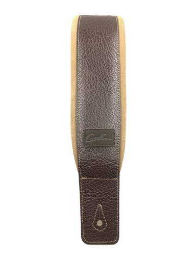 [026098] Courroie Godin Brown/Tan Padded