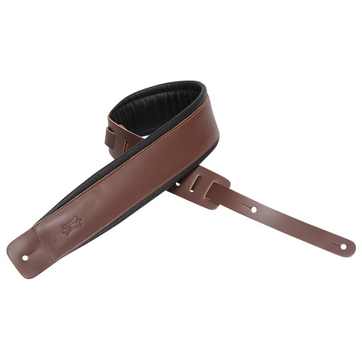 [DM1PD-BRN] Courroie Guitare Levy's DM1PD Brun