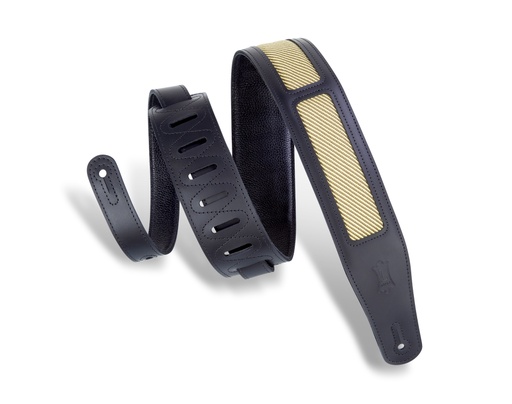 [MCT26A-BLK] Courroie Guitare Levy's MCT26A Noire