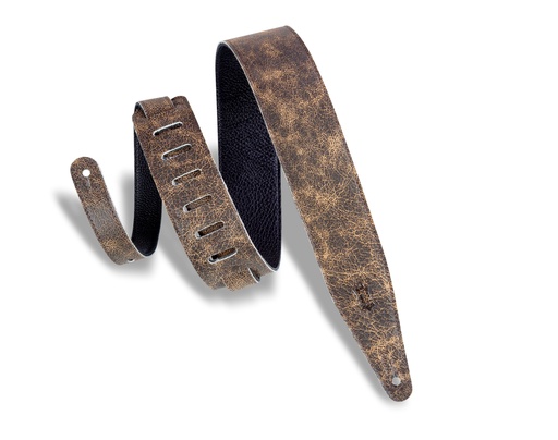 [MG317BOG-BRN] Courroie Guitare Levy's MG317BOG Brune