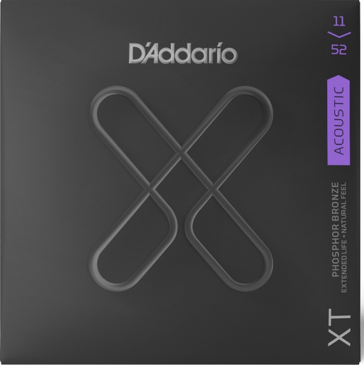 [XTAPB1152] Cordes Guitare Acoustique D'Addario XT 11-52