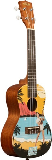 [KALA-LTP-C-EBH] Ukulélé Concert Kala Elvis Blue Hawaii