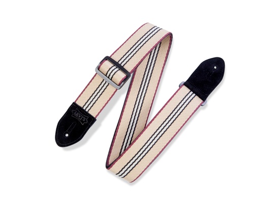 [MC8VIN-003] Courroie Guitare Levy's MC8VIN-003 Prep Stripe