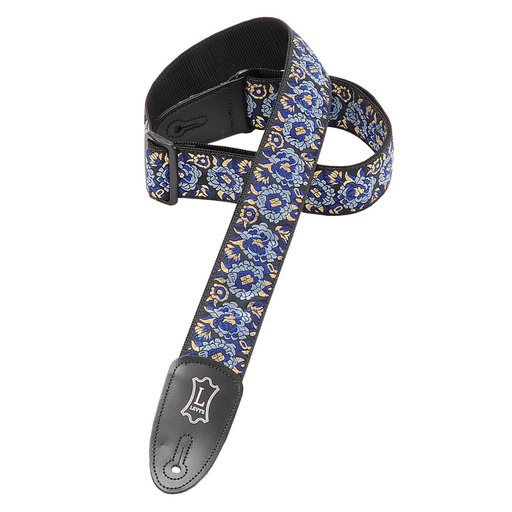 [M8AS-NAV] Courroie Guitare Levy's Pint Series M8AS-NAV Bleue