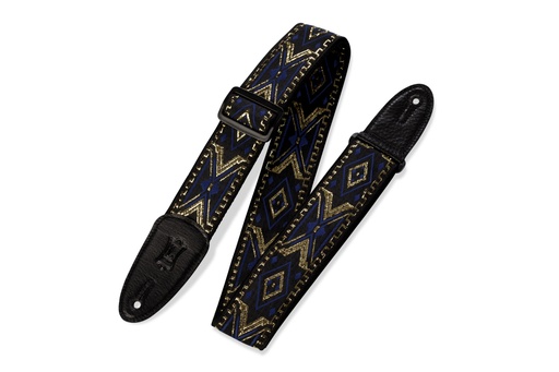 [M8HT-18] Courroie Guitare Levy's Print Series M8HT-18 Noire