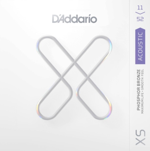 [XSAPB1152] Cordes Guitare Acoustique D'Addario XS 11-52