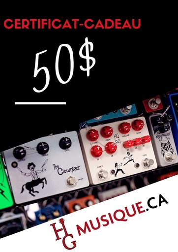 [CC50] Certificat-cadeau 50$