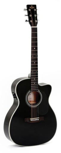 [000MC-1E-BK] Guitare Acoustique Sigma 000MC-1E-BK