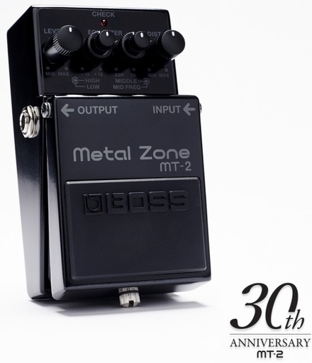 [MT-2-3A] Pédale Boss Metal Zone MT-2 Édition Spéciale 30th Anniversaire