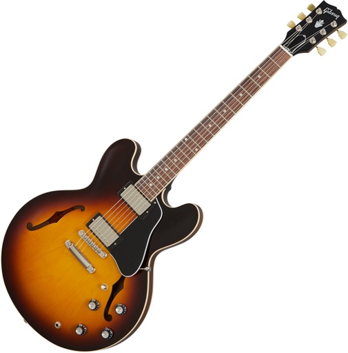 [ES3500VBNH] Gibson ES-335 DOT Vintage Burst Guitare Électrique