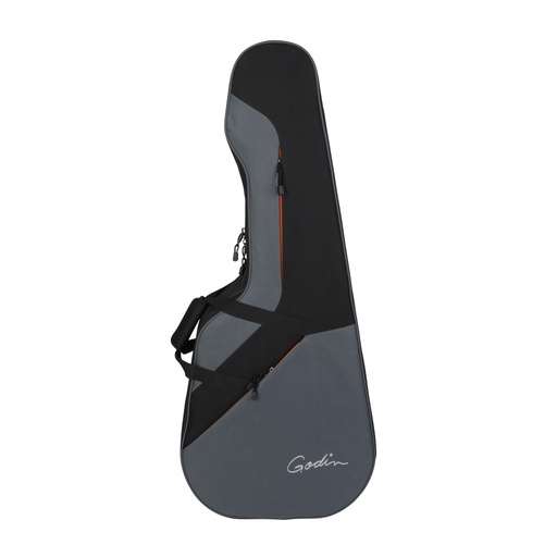 [050826] Étui Guitare Acoustique Multifit Godin Tric Deluxe Gris avec Logo
