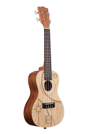 [KA-MXMTOON-C] Ukulélé Concert Kala MXMTOON Signature Naturel