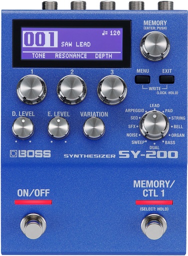 [SY-200] BOSS SY-200 Pédale Guitar Synthesizer