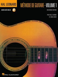 [HL00697360] Méthode de Guitare Hal Leonard 1