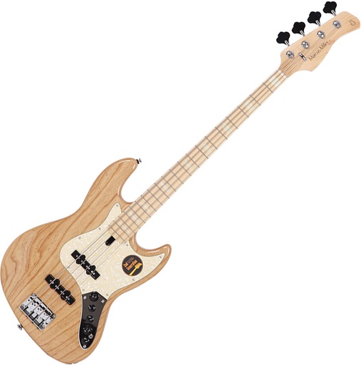 [V7-SWAMP-ASH-4-2NDGEN-NT] Sire Marcus Miller V7 Swamp Ash Naturelle Basse Électrique