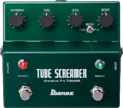 [TS808DX] Pédale Ibanez The Original Tube Screamer w/Booster TS808DX