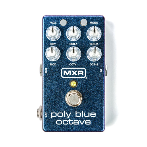 [M306] MXR M306 Poly Blue Octave Pedal