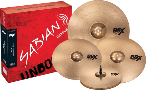 [45003XG] Ensemble de Cymbales B8X Sabian 45003XG