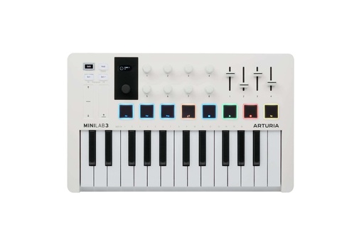 [MINILAB3WH] Contrôleur Midi Arturia MiniLab 3 Blanc