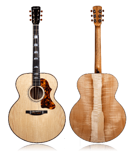 [PS-SG-163(F)] Boucher PS-SG-163(F) Studio Goose Special Edition Maple Jumbo Fishman Naturelle Guitare Acoustique