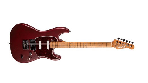 [052240] Godin Session HT Aztek Red MN Guitare Électrique
