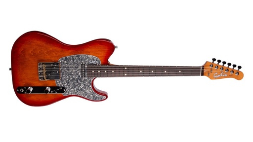 [052455] Godin Stadium Pro Sunset Burst RN Guitare Électrique