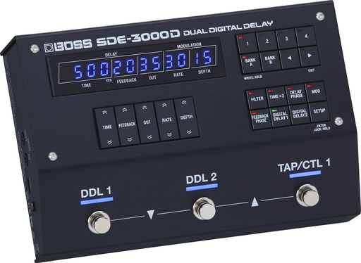 [SDE-3000D] Pédale Boss Dual Digital Delay SDE-3000D