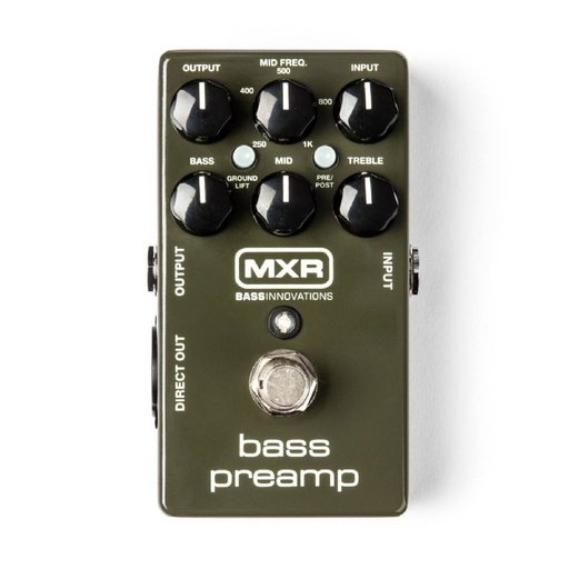 [M81] MXR M81 Bass Preamp Pedal