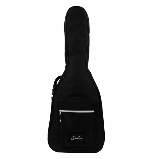 [051151] Étui Guitare Acoustique Dreadnought / Mini-Jumbo Godin Souple Renforcé avec Logo Velcro