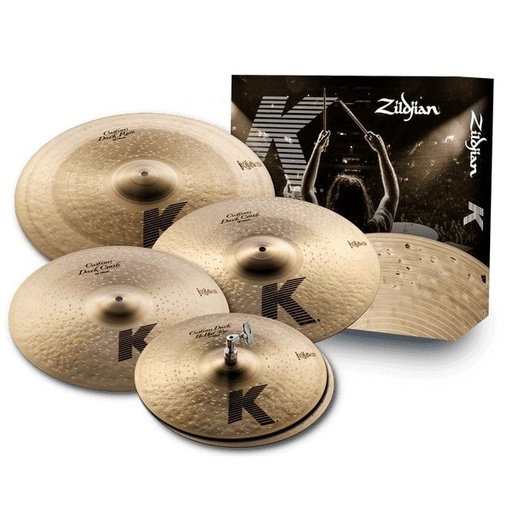 [KCD900] Cymbales Zildjian K Custom Dark Cymbal Pack