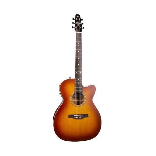 [052653] Seagull Entourage Concert Hall Cutaway Rustic Burst EQ Guitare Acoustique