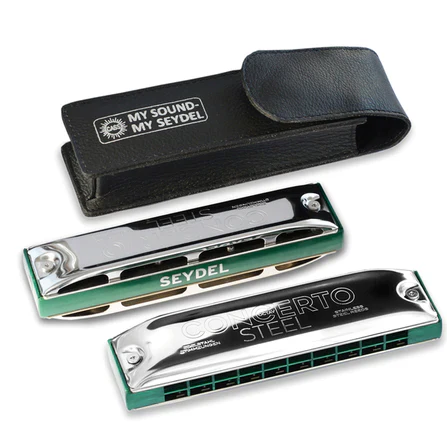 [SH31401/C] Harmonica en C Seydel Concerto Steel Octave