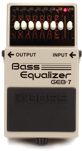 [GEB-7] Pédale Boss Bass Equalizer GEB-7