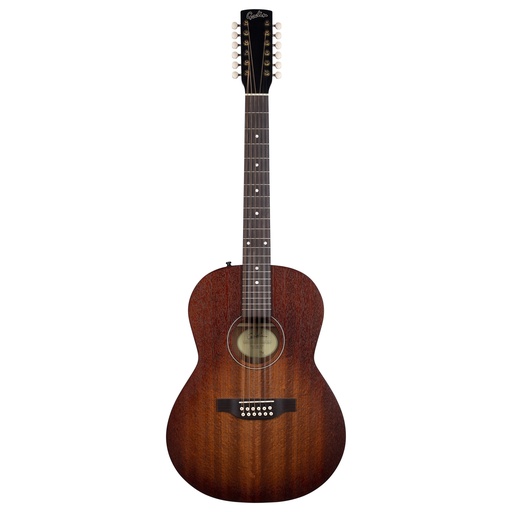 [053148] Godin Mahogany Folk AE Guitare Acoustique 12 cordes Rustic Burst