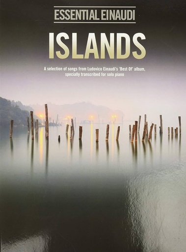 [5T14041655] Livre Piano Ludovico Einaudi Essential Island Piano Solo RCM 2022