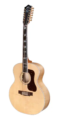 [99-744-0360] Guild USA F-512E Maple BLD Naturelle Guitare Acoustique 12 Cordes