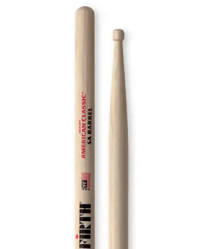 [5ABRL] Vic Firth 5ABRL Baguettes Hickory American Classic Barrel