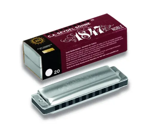 [SH16501/HA] Seydel SH16501/HA Harmonica Diatonique Blues 1847 Noble Standard Richter La Aigu