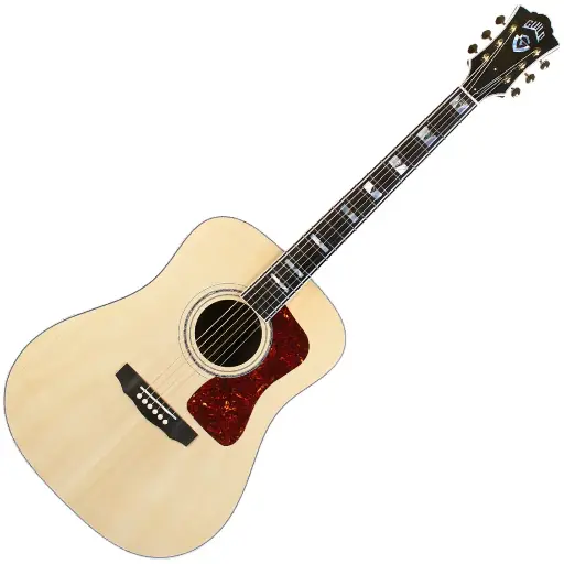 [99-744-0110] Guild USA D-55E Naturelle Guitare Acoustique