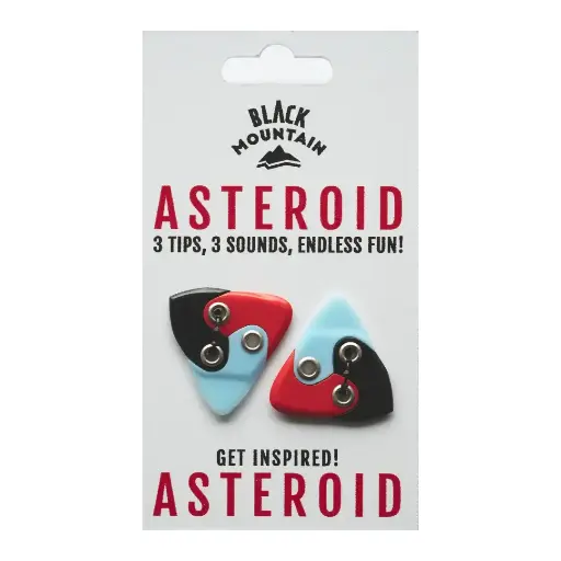 [ASTEROID] Plectres Black Mountain Paquet de 2 Asteroid