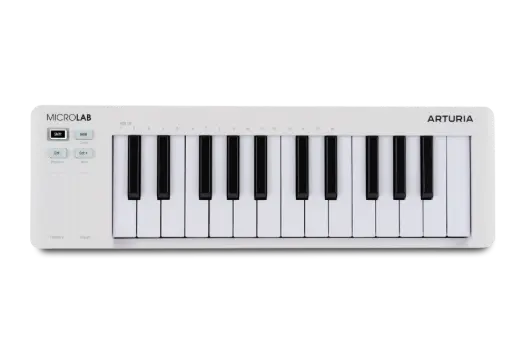 [MICROLABMK3WH] Contrôleur Midi Arturia MicroLab mk3 Blanc
